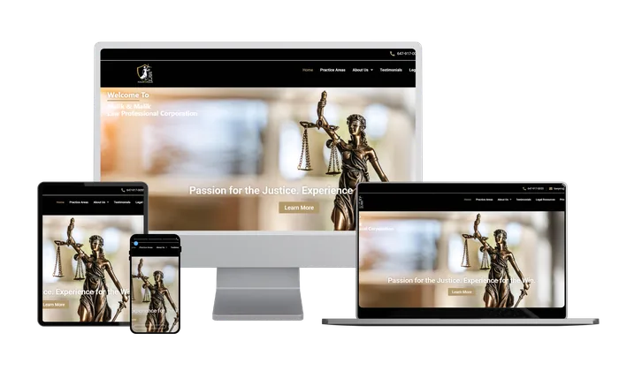 Malik and Malik website