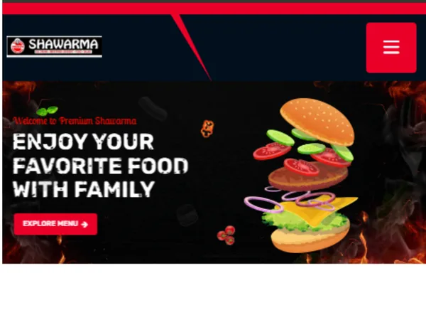 Premium Shawarma website