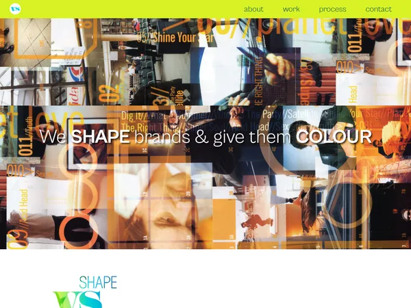 Shape VS Colour website